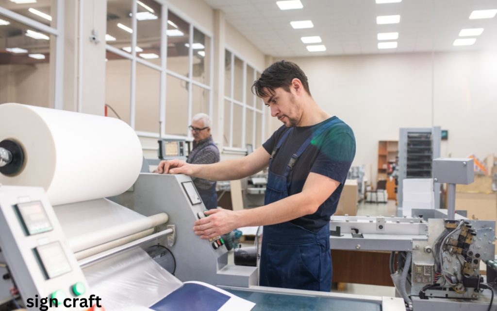 Display Printing Services signcraft services