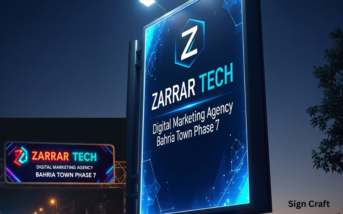 3D LED Sign Board: Revolutionary Display Technology in Pakistan - Sign ...