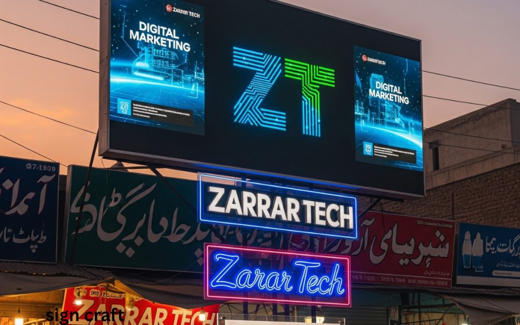 Types of Sign Boards LED, Neon, Acrylic & More sign craft