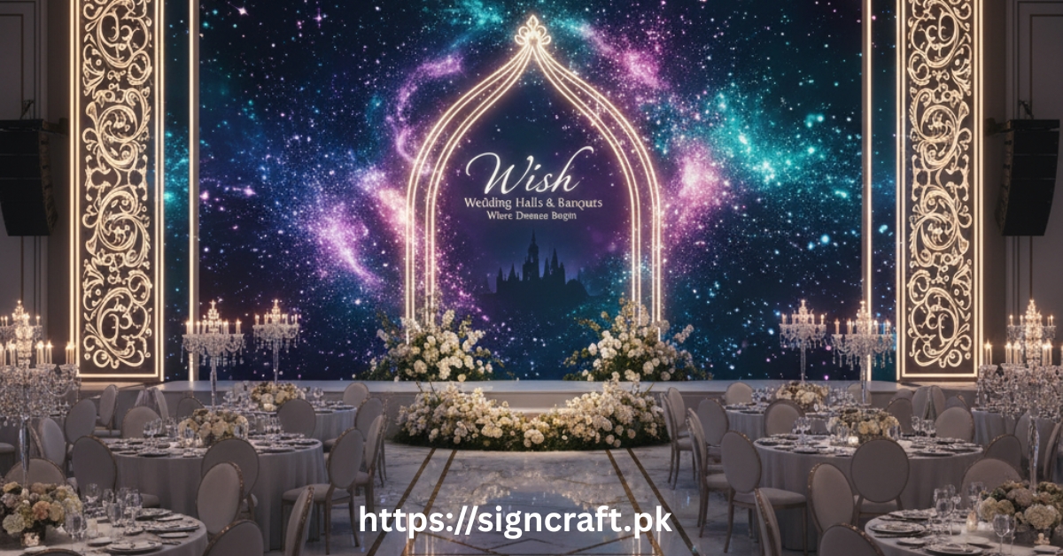 LED Screens for Wedding Halls & Banquets - Sign Craft