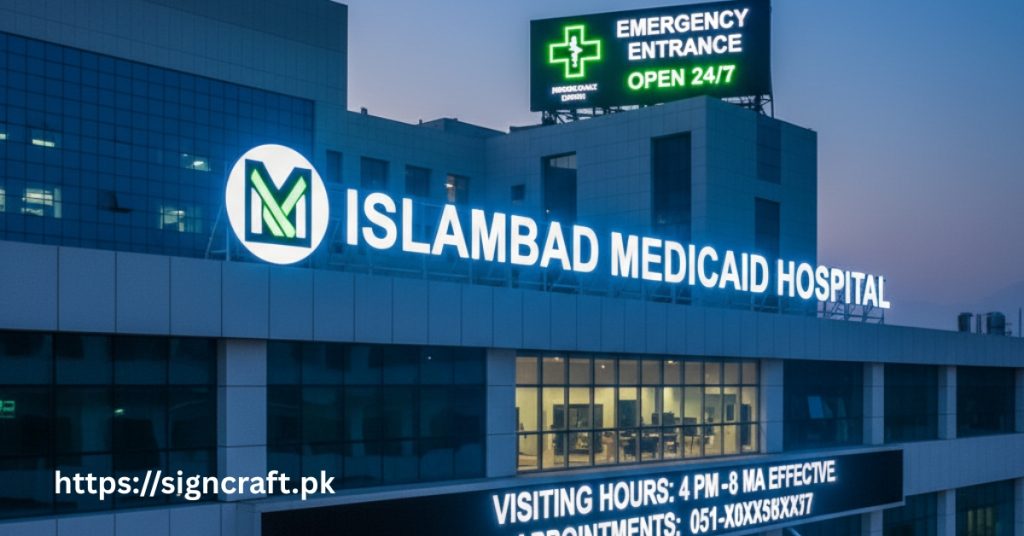 There is LED Signs for Hospitals