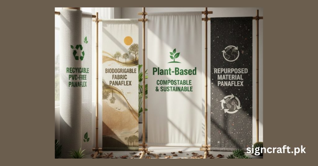 There are eco friendly Panaflex Options