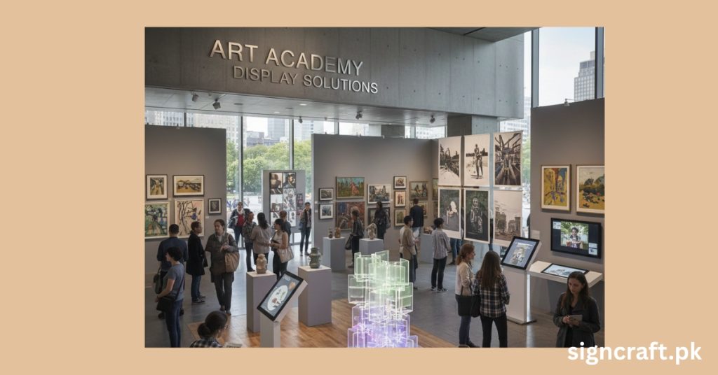 There is Art Academy Display Solutions