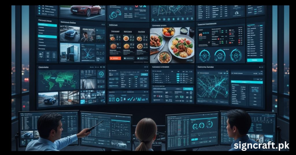 There is SMD Screen Content Management Systems