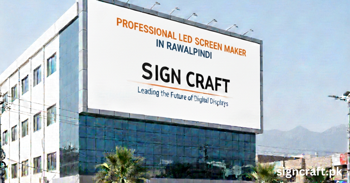 Led Screen Craft Professional LED screen maker in Rawalpindi - Sign Craft