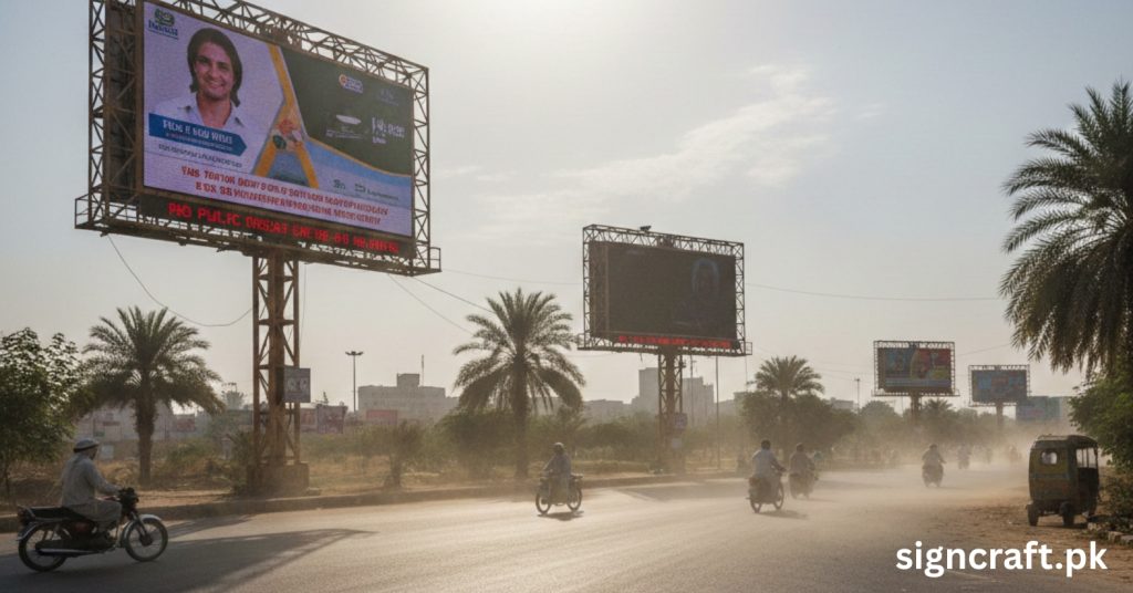 There is SMD Screen in hot weather