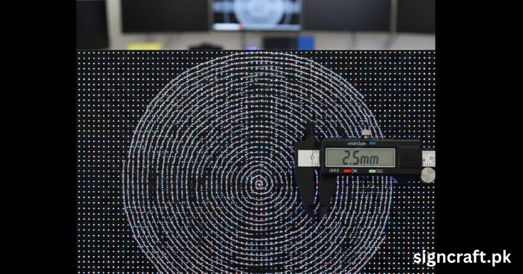 There is the process of pixel pitch in SMD screens